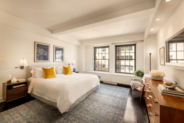 Interior of a bedroom. 