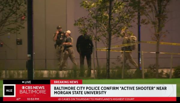 At least four people were shot on the campus of the Maryland college, Baltimore Police spokesperson Vernon Davis told The Baltimore Banner. The co<em></em>nditions of the victims were not immediately available. 