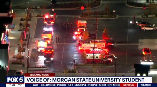 Police were unable to co<em></em>nfirm the number of shooters at Morgan State University.
