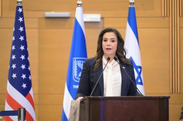 Rep. Elise Stefanik (R-NY) and Prime Minister Benjamin Netanyahu