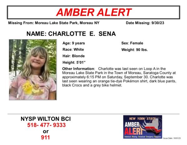 Charlotte Sena missing photo