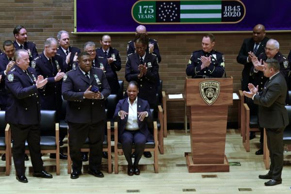 Outgoing Police Commissio<em></em>ner Keechant Sewell 