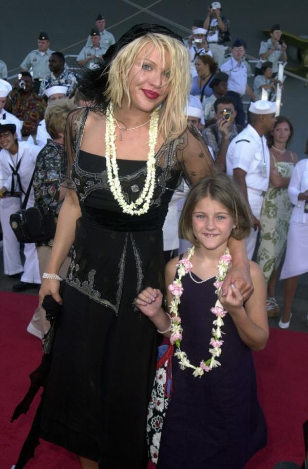 Courtney Love and Frances Bean Cobain.