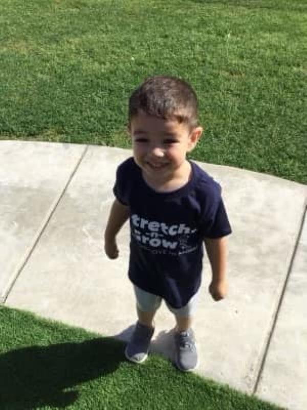The little boy was found suffering a gunshot wound to the head. 