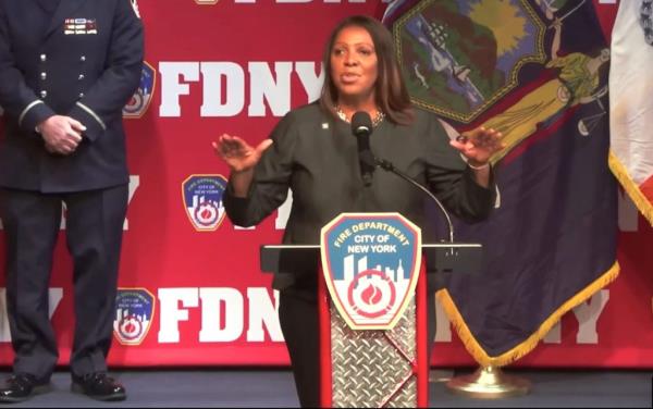 Attorney General Letitia James i