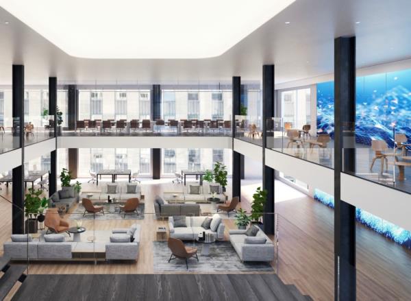 Interior of 660 Fifth Ave.