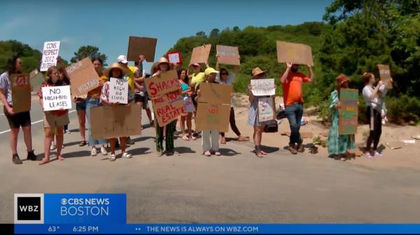 A protest, led by Murphy took place earlier this week calling for the Park Service to end the high-price bids, but was o<em></em>nly attended by a couple dozen people. 