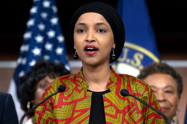 Rep. Ilhan Omar D-Minn's tweet was met with harsh criticism from the Twitter community. 