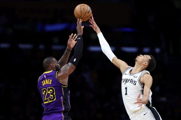 Victor Wembanyama is blocking shots at incredible rates since the All Star Break.