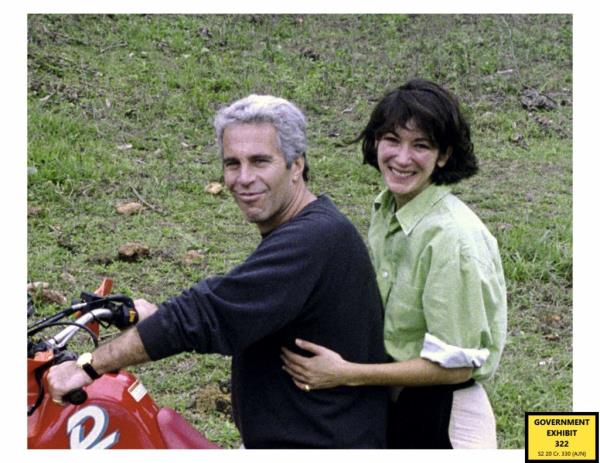 Jeffrey Epstein and Ghislaine Maxwell