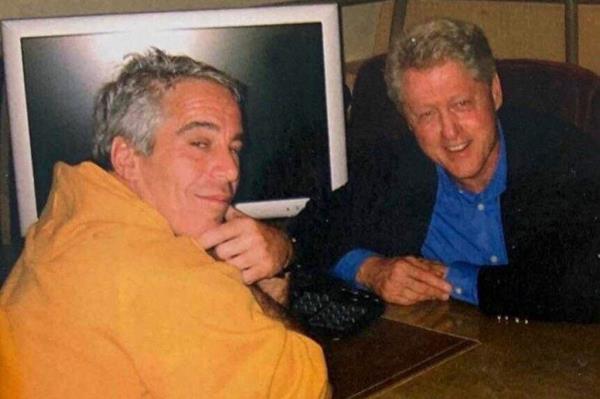 Jeffrey Epstein and Bill Clinton