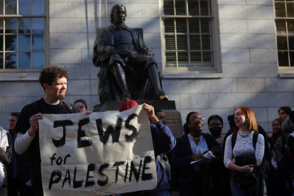 Harvard protesters.