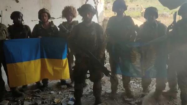 Ukrainian forces pressed their counteroffensive through the Russian-occupied southeast on Thursday, capturing the village of Staromaiorske in a campaign to drive a wedge through Russian defensive positions.