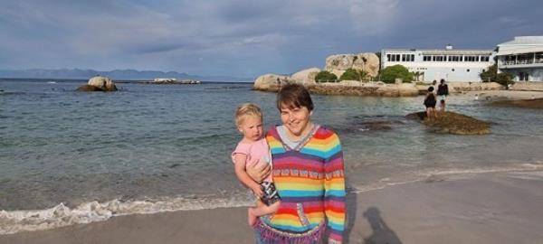 Nicci Attfield with her daughter