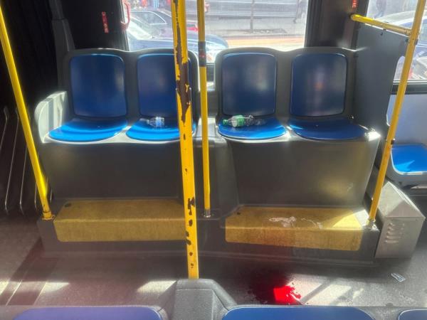 Seats in a bus
