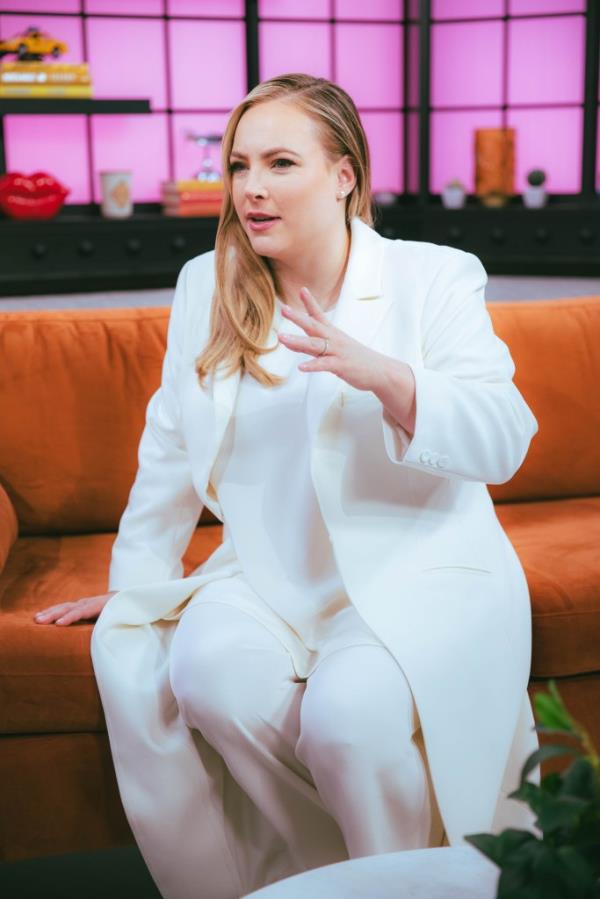 Meghan McCain at the Page Six studio