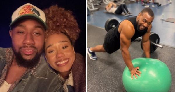 He’s been hitting the gym everyday (Picture: SWNS)