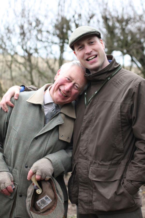 King Charles and Prince William