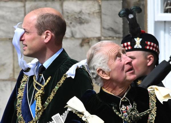 King Charles and Prince William