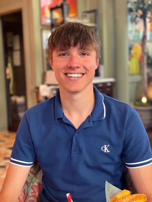 Barnaby Philip John Webber, 19, one of three people stabbed to death in Nottingham Tuesday.