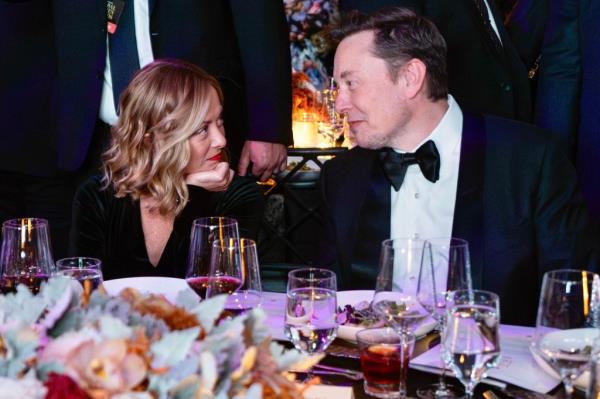 Rumors sparked when Musk, 53, and Meloni, 47, were pictured gazing into each other’s eyes during the event.