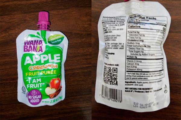 fruit puree pouch