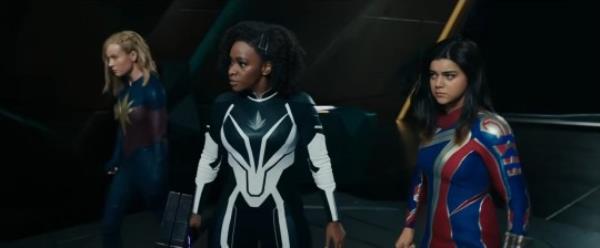 A still from The Marvels