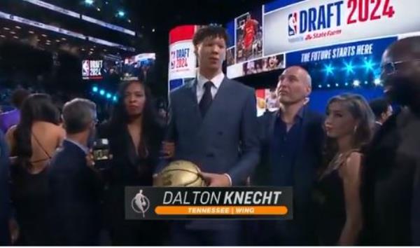 ESPN misidentified French teen Tidjane Salaün as Tennessee wing Dalton Knecht during the broadcast on  Wednesday night. 
