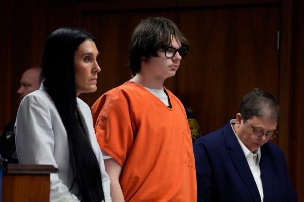 Ethan Crumbley, who plead guilty to all 24 charges, could be locked up with no chance for parole. 