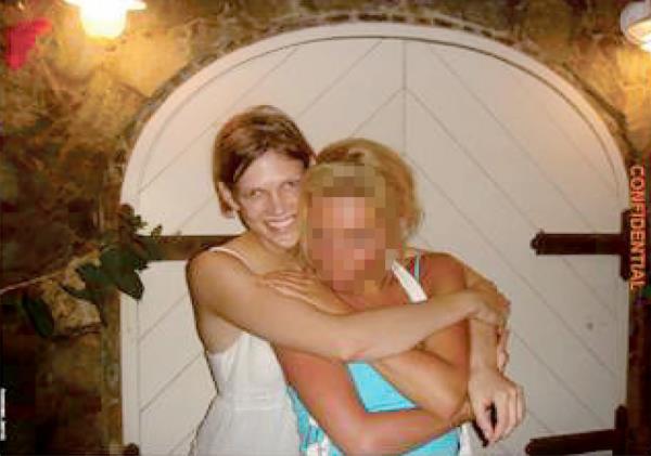 Alleged Epstein accomplice Nadia Marcinkova with another young woman on Little St. James island in 2006