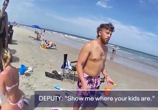 Stephens is seen in body camera footage.
