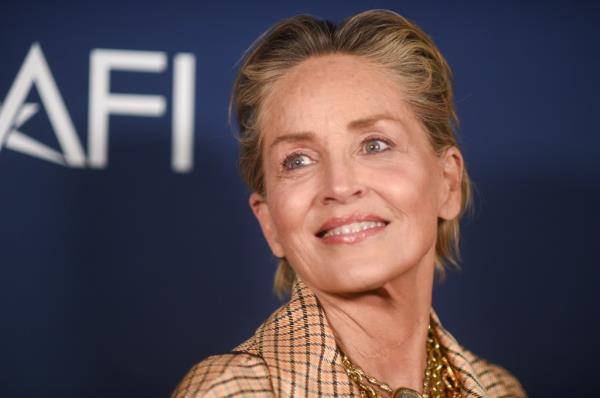 Sharon Stone arrives at the AFI Fest premiere of 