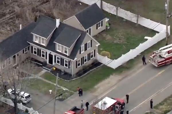 house in Whitman, Mass.