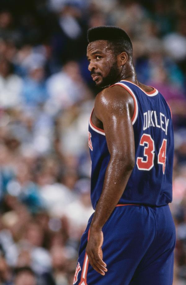 Charles Oakley spent 10 years with the Knicks.