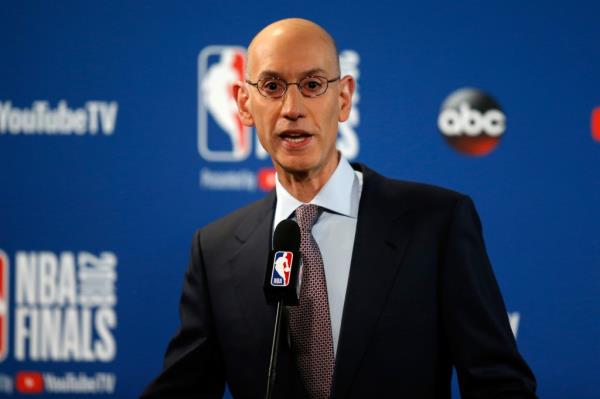 NBA commissio<em></em>ner Adam Silver
