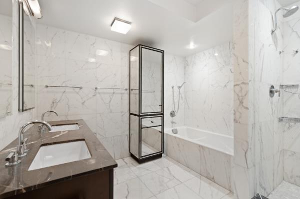 One of two bathrooms.