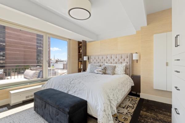 One of two bedrooms.