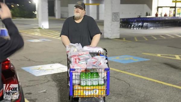 Crooks' father Matthew Crooks seen shopping on July 22, 2024.