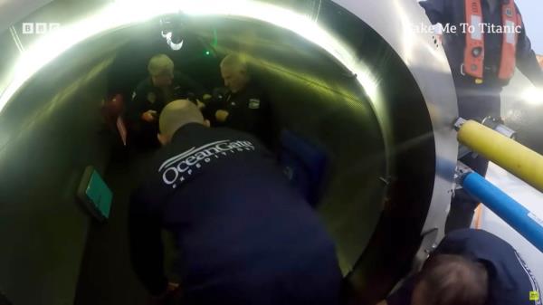 A BBC doc from 2022 featuring the Titan submersible by OceanGate has resurfaced showing a harrowing moment from pilot Scott Griffith as he encounters trouble. 