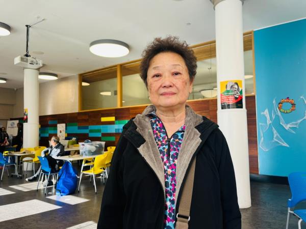 Theresa Yiu, 70, is worried a<em></em>bout a safe place to stay and her medications that were lost in the blaze.