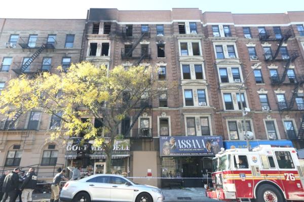 Nearby businesses were also destroyed in the fire.