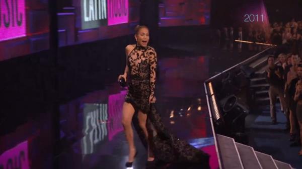 Jennifer Lopez at the AMAs.</p>

<p>　　