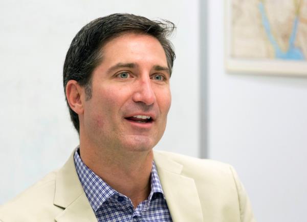 Incoming Starbucks CEO Brian Niccol during an interview in New York on June 9, 2015.