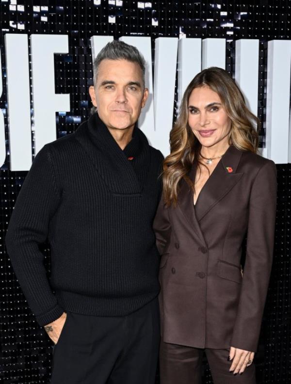 Robbie Williams and Ayda Field
