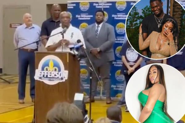 Zion Williamson and girlfriend reveal pregnancy