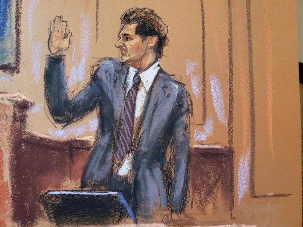 SBF court sketch
