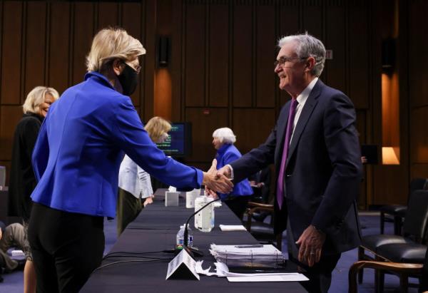 Lawmakers including Sen. Elizabeth Warren have been lobbying the Fed for steeper interest rate cuts.