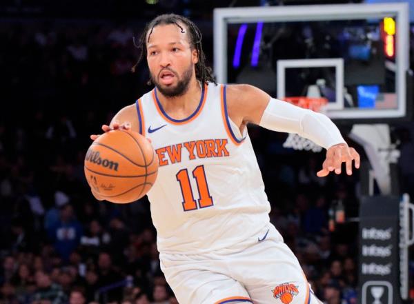 Jalen Brunson shot just 6-for-21 from the field in the Knicks' loss.