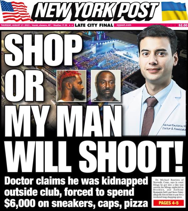 Dr. Michael Bautista played along with his alleged kidnappers until he could get away