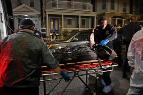 Double homicide slashing